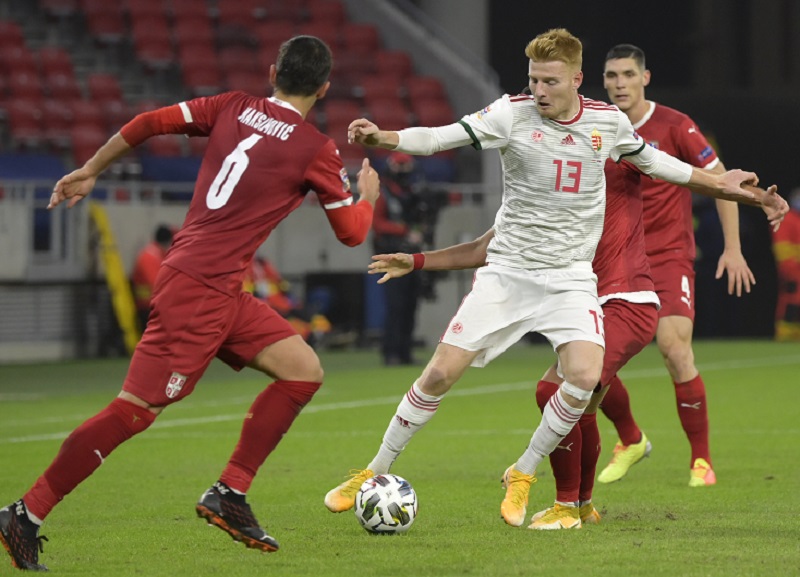 Döntetlen a szerbekkel, esély a feljutásra